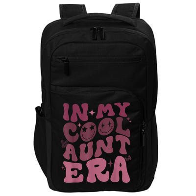 Groovy Retro In My Cool Aunt Era Cool Gifts For Auntie Impact Tech Backpack