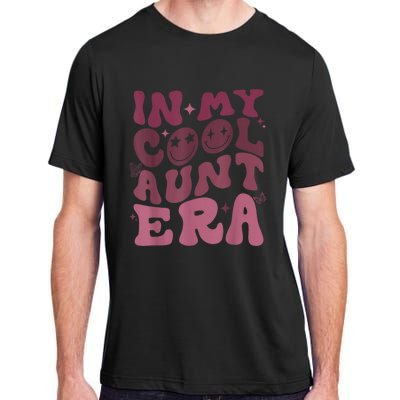 Groovy Retro In My Cool Aunt Era Cool Gifts For Auntie Adult ChromaSoft Performance T-Shirt