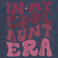 Groovy Retro In My Cool Aunt Era Cool Gifts For Auntie Vector Backpack