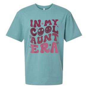 Groovy Retro In My Cool Aunt Era Cool Gifts For Auntie Sueded Cloud Jersey T-Shirt