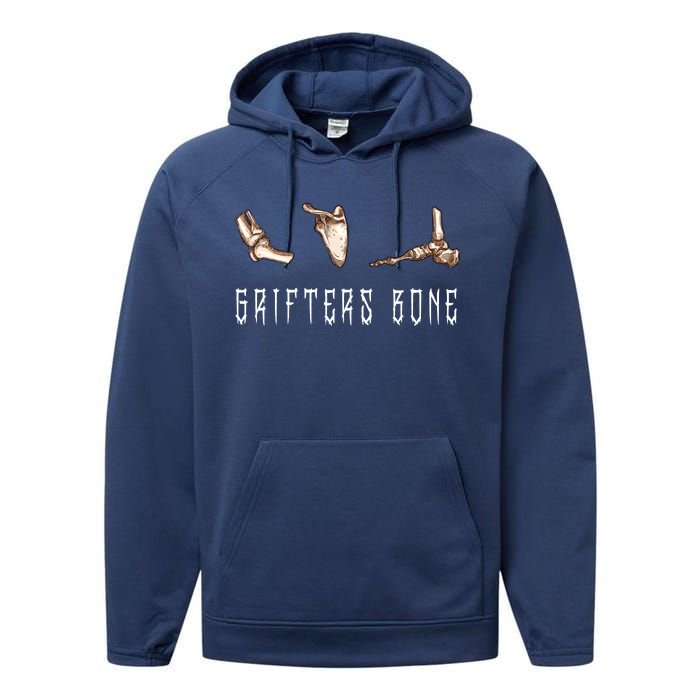 Grifters Bone Performance Fleece Hoodie