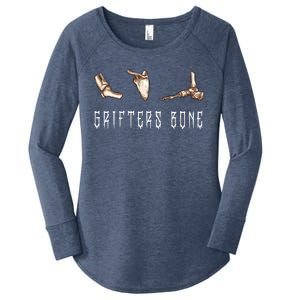 Grifters Bone Women's Perfect Tri Tunic Long Sleeve Shirt