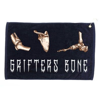 Grifters Bone Grommeted Golf Towel