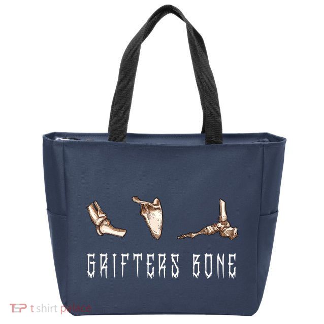 Grifters Bone Zip Tote Bag