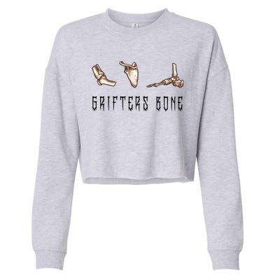 Grifters Bone Cropped Pullover Crew