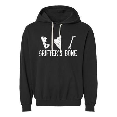 Grifter's Bone Band  Garment-Dyed Fleece Hoodie
