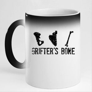 Grifter's Bone Band  11oz Black Color Changing Mug