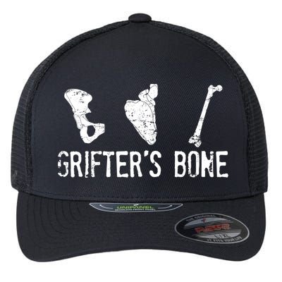 Grifter's Bone Band  Flexfit Unipanel Trucker Cap