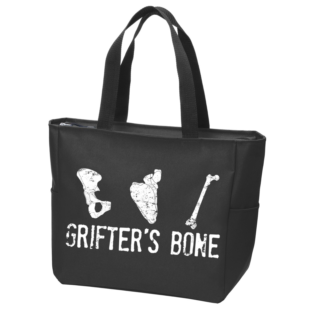Grifter's Bone Band  Zip Tote Bag
