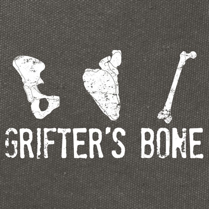 Grifter's Bone Band  Cotton Canvas Backpack