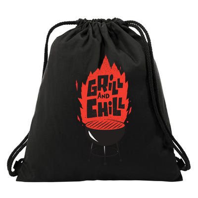 Grill And Chill Drawstring Bag