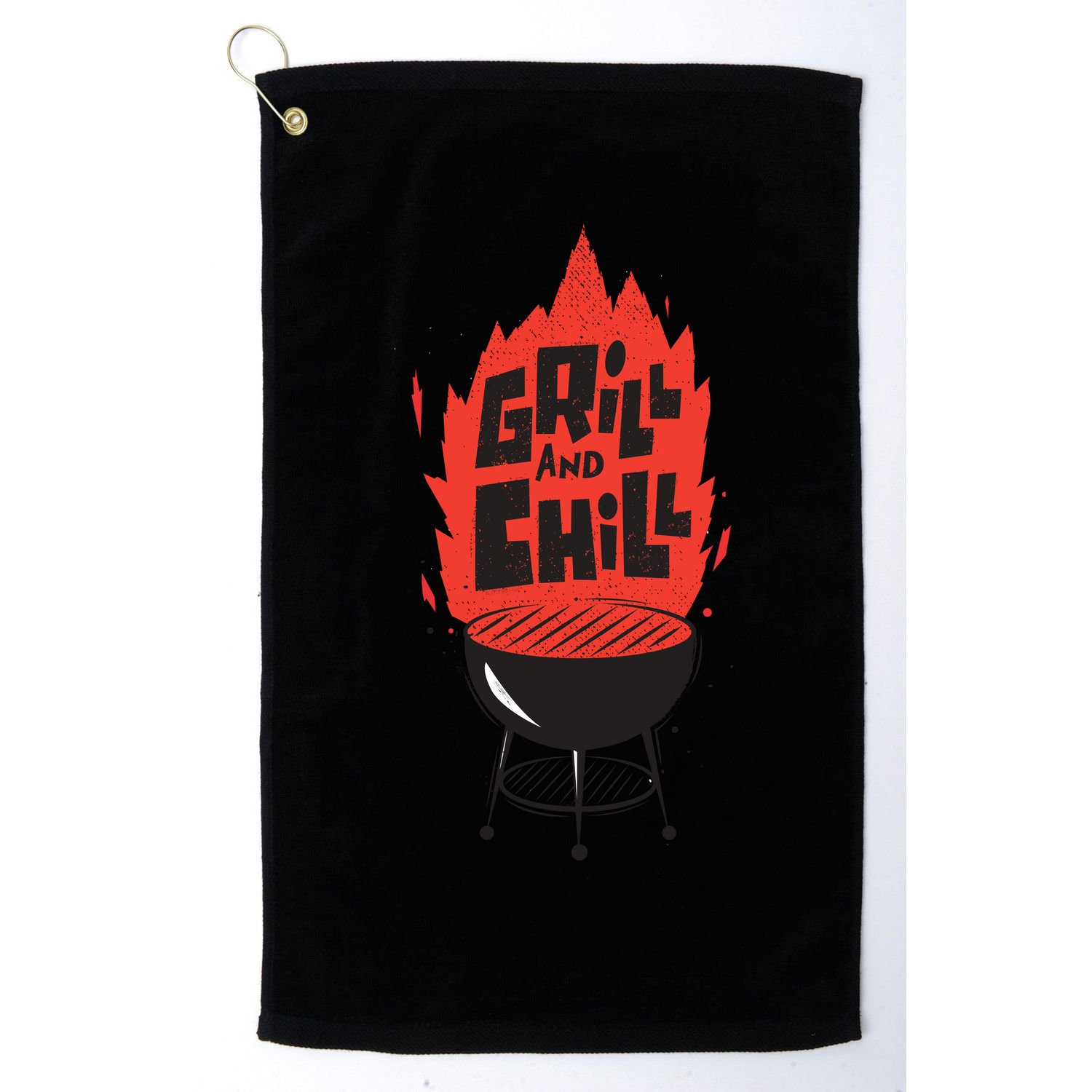 Grill And Chill Golf Towel