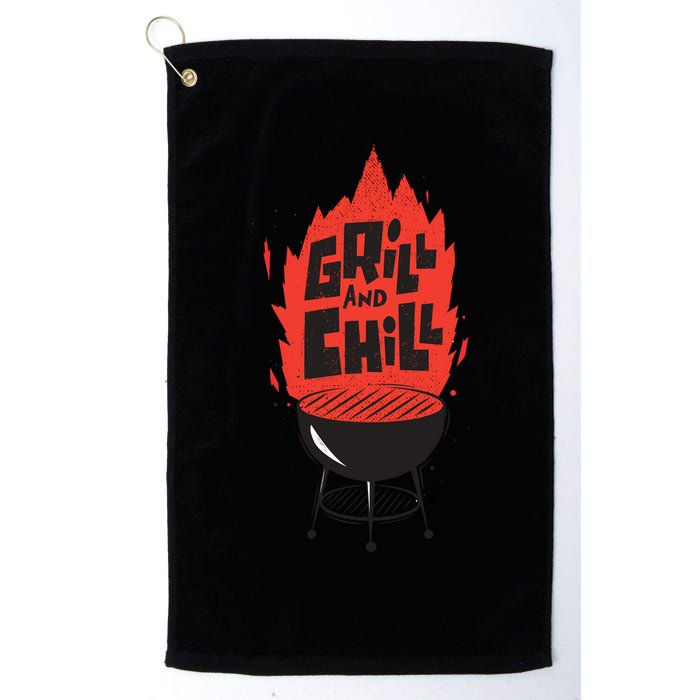 Grill And Chill Golf Towel