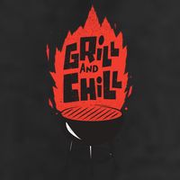 Grill And Chill Golf Towel
