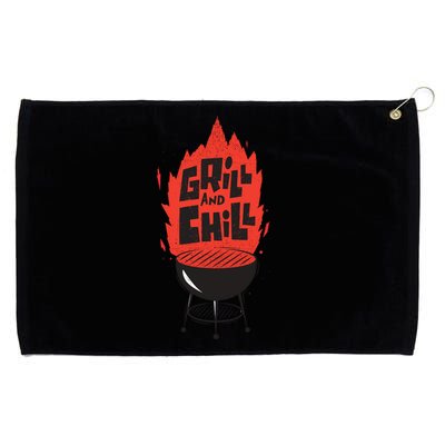 Grill And Chill Grommeted Golf Towel