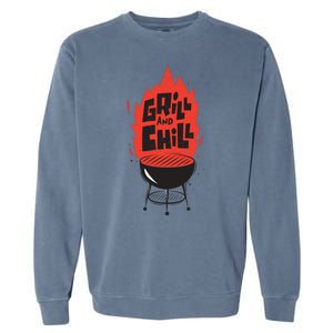 Grill And Chill Garment-Dyed Sweatshirt