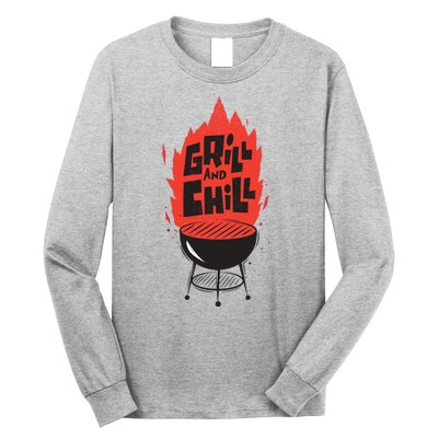 Grill And Chill Long Sleeve Shirt