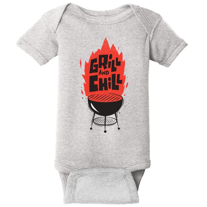 Grill And Chill Baby Bodysuit