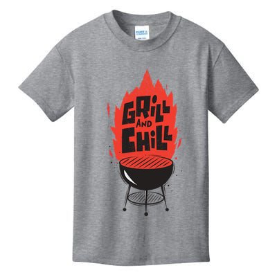 Grill And Chill Kids T-Shirt