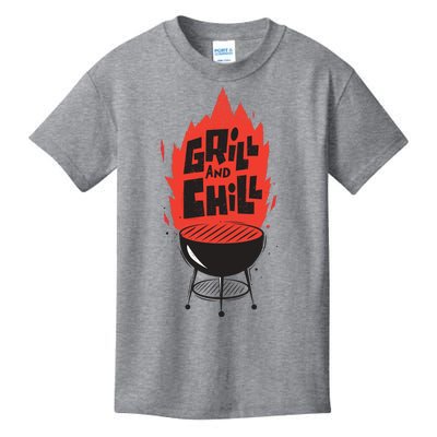 Grill And Chill Kids T-Shirt