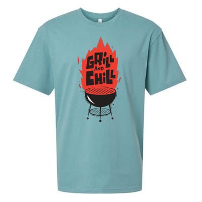 Grill And Chill Sueded Cloud Jersey T-Shirt