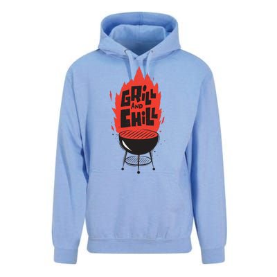 Grill And Chill Unisex Surf Hoodie