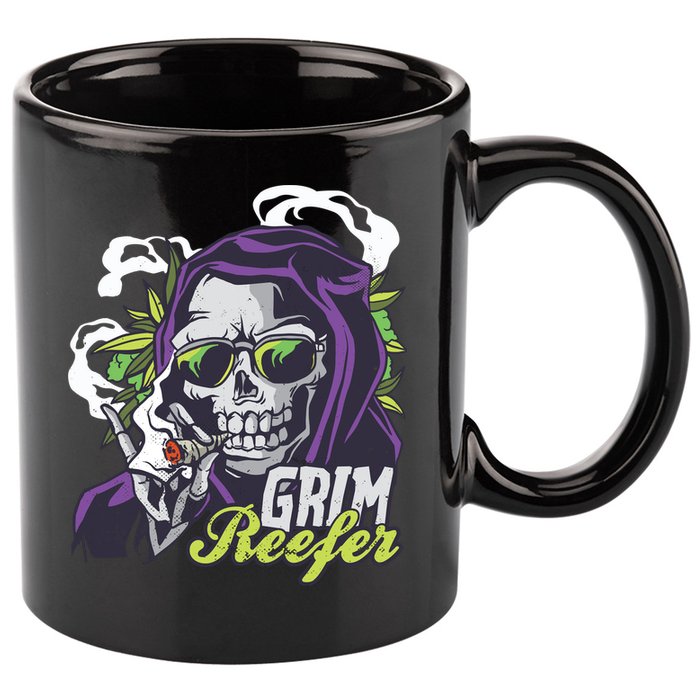 Grim Reefer 11oz C Handle Ceramic Mug