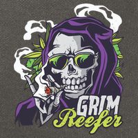 Grim Reefer Cotton Canvas Backpack