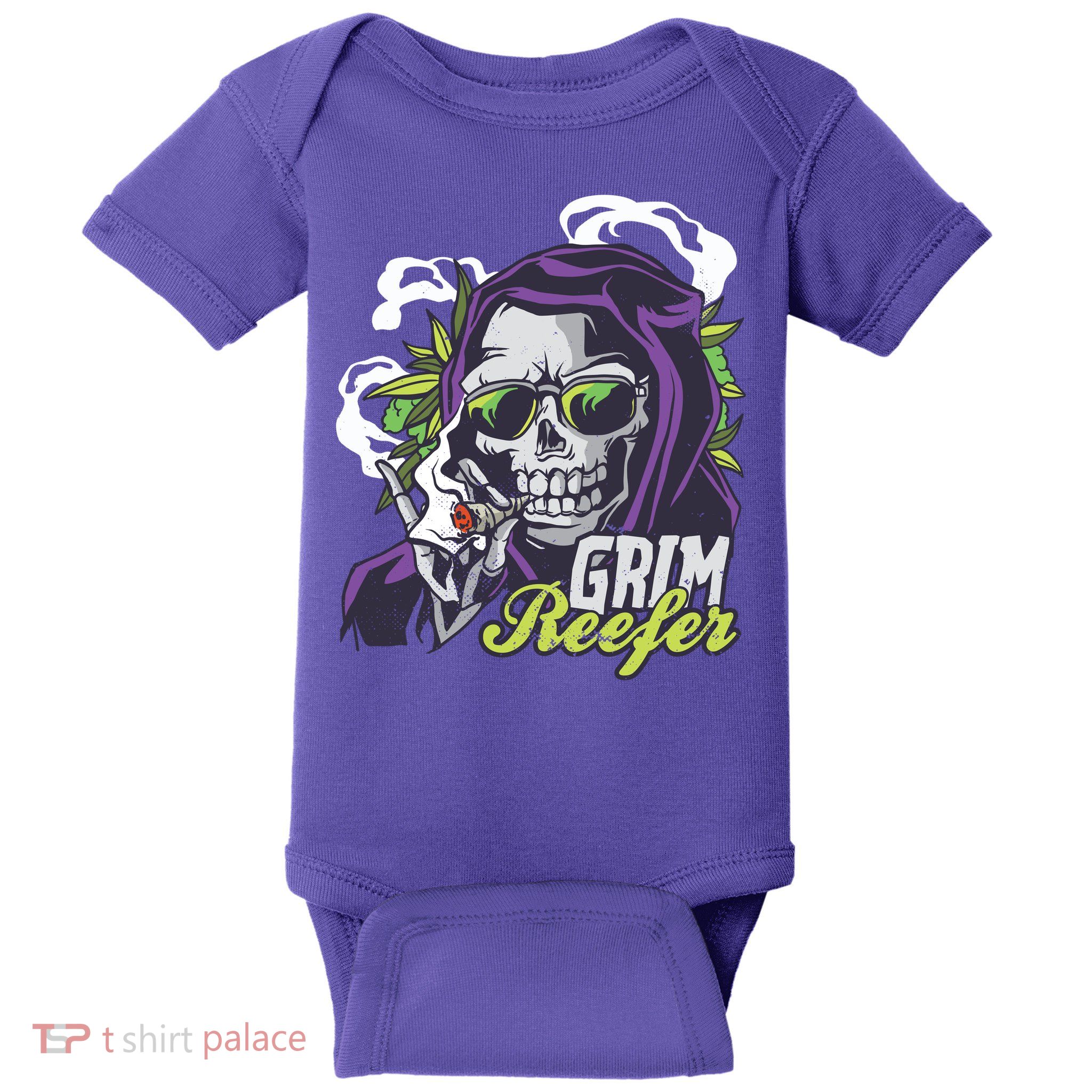 Grim Reefer Baby Bodysuit