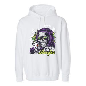 Grim Reefer Garment-Dyed Fleece Hoodie