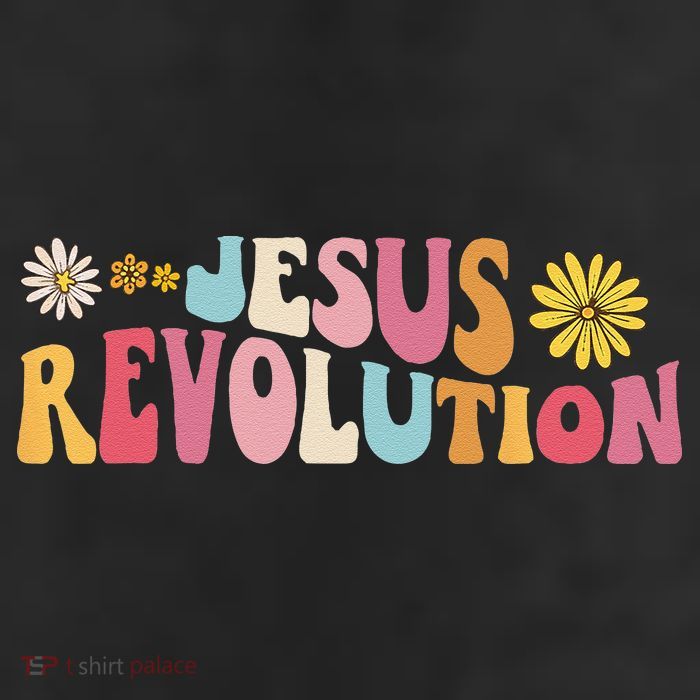 Groovy Retro Jesus Revolution Love Like Jesus Christian 25L Jumbo Tote