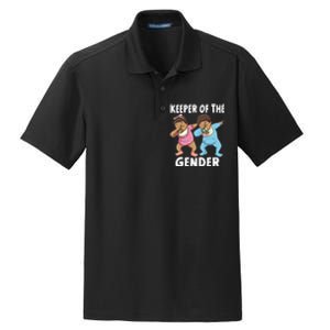 Gender Reveal Keeper of the Gender Dry Zone Grid Polo