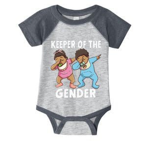 Gender Reveal Keeper of the Gender Infant Baby Jersey Bodysuit