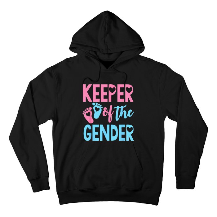 Gender Reveal Keeper Of The Gender Gender Reveal Hoodie