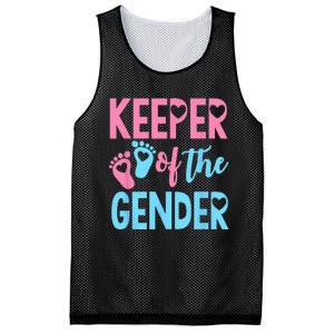 Gender Reveal Keeper Of The Gender Gender Reveal Mesh Reversible Basketball Jersey Tank