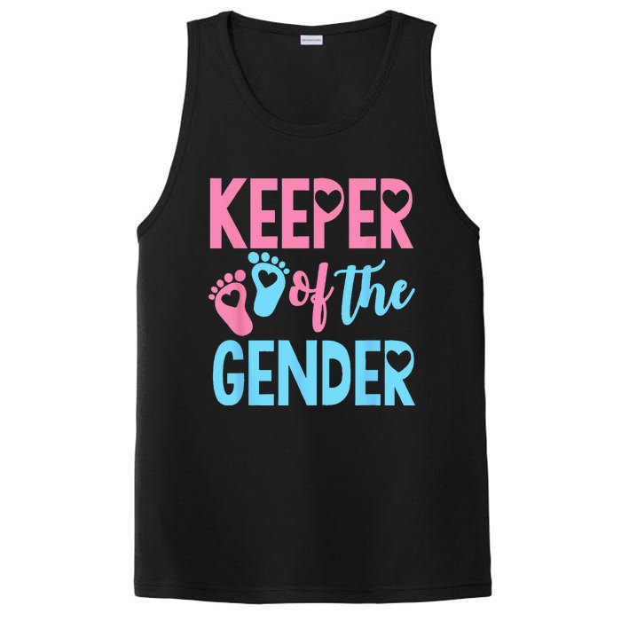 Gender Reveal Keeper Of The Gender Gender Reveal PosiCharge Competitor Tank