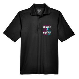 Gender Reveal Keeper of the Gender Funny Auntie Gender Men's Origin Performance Pique Polo