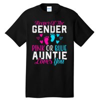 Gender Reveal Keeper of the Gender Funny Auntie Gender Tall T-Shirt