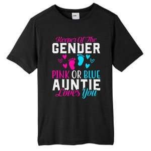 Gender Reveal Keeper of the Gender Funny Auntie Gender Tall Fusion ChromaSoft Performance T-Shirt