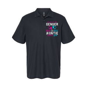 Gender Reveal Keeper of the Gender Funny Auntie Gender Softstyle Adult Sport Polo