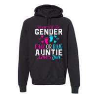 Gender Reveal Keeper of the Gender Funny Auntie Gender Premium Hoodie