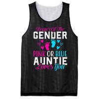 Gender Reveal Keeper of the Gender Funny Auntie Gender Mesh Reversible Basketball Jersey Tank