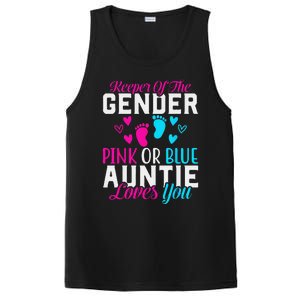 Gender Reveal Keeper of the Gender Funny Auntie Gender PosiCharge Competitor Tank