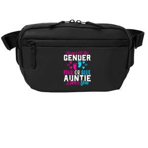 Gender Reveal Keeper Of The Gender Funny Auntie Gender Crossbody Pack