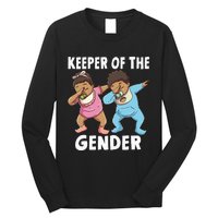 Gender Reveal Keeper of the Gender Long Sleeve Shirt