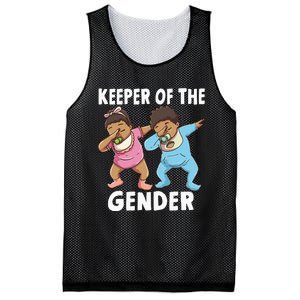 Gender Reveal Keeper of the Gender Mesh Reversible Basketball Jersey Tank