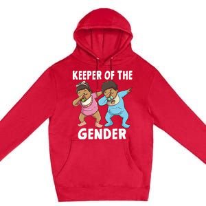 Gender Reveal Keeper of the Gender Premium Pullover Hoodie