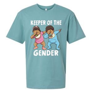 Gender Reveal Keeper of the Gender Sueded Cloud Jersey T-Shirt