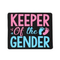 Gender Reveal Keeper Of The Gender T Gender Reveal Mousepad