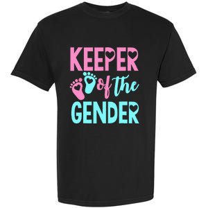 Gender Reveal Keeper Of The Gender Gender Reveal Garment-Dyed Heavyweight T-Shirt